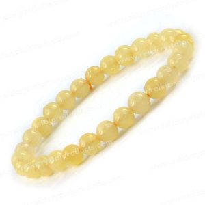 Yellow Aventurine 6 mm Round Bead Bracelet