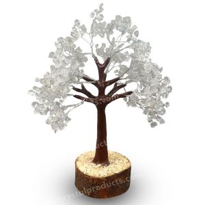 Clear Quartz Natural Chip 500 Beads Tree