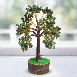 Green Aventurine Natural Chip 500 Beads Tree