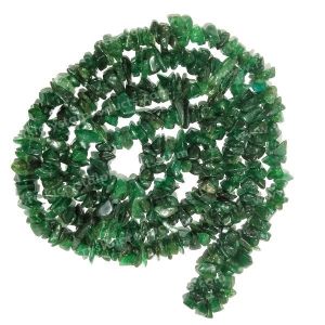 Green Aventurine Chip Mala / Necklace
