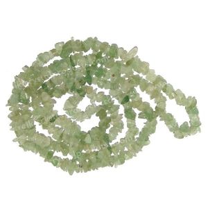 Green Jade Chip Mala / Necklace