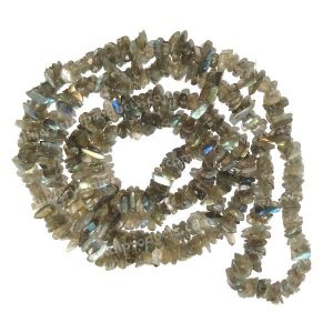 Labradorite Chip Mala / Necklace