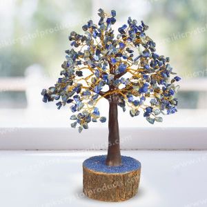 Lapis Lazuli Natural Chip 500 Beads Tree