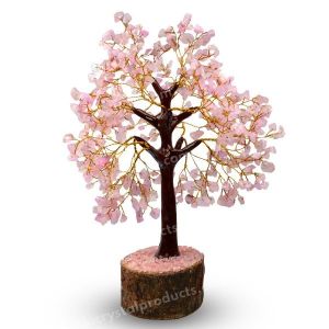 Rose Quartz Natural Chip 500 Beads Tree