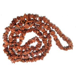 Goldstone Brown Chip Mala / Necklace