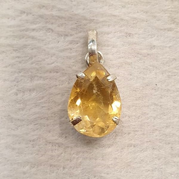 Citrine Necklace Gold & Silver | Raw Crystal Necklaces UK – Abiza