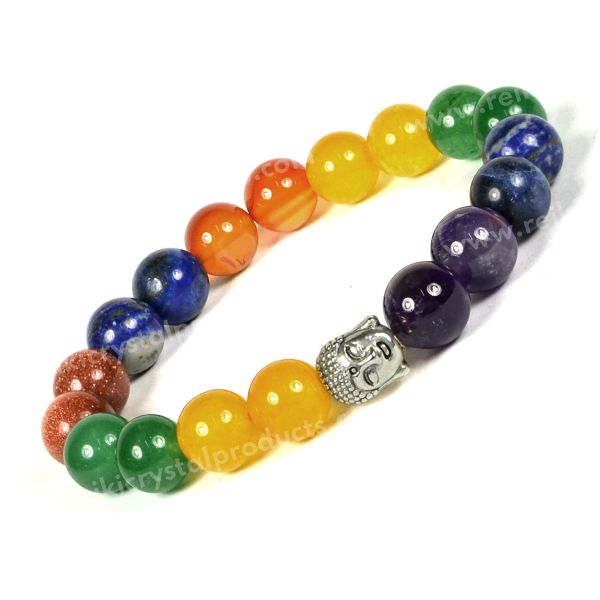 Top more than 88 7 stone chakra mala bracelet - POPPY