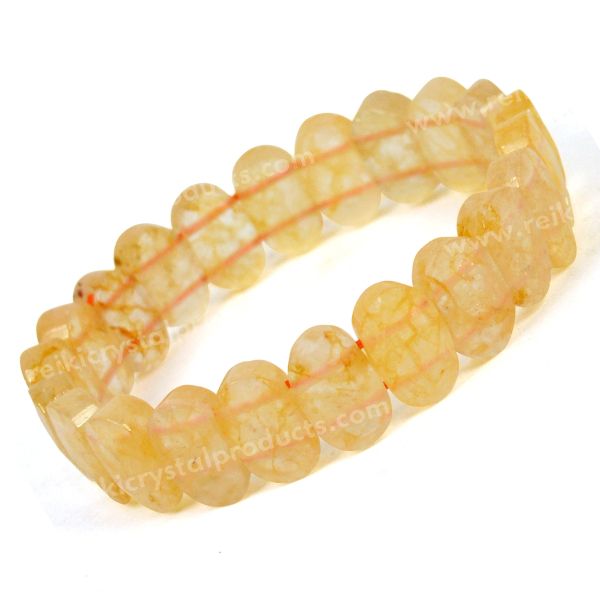 Citrine Bracelet for Self Expression and Health  Justwowfactory