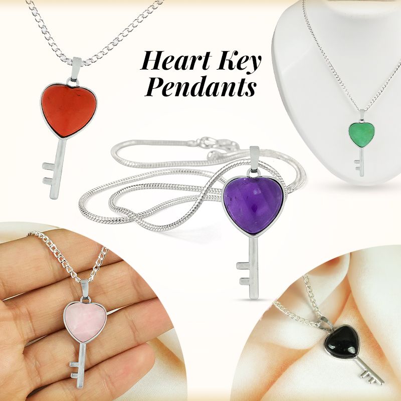 Tiffany Keys Heart Key Pendant in Silver | Tiffany & Co.