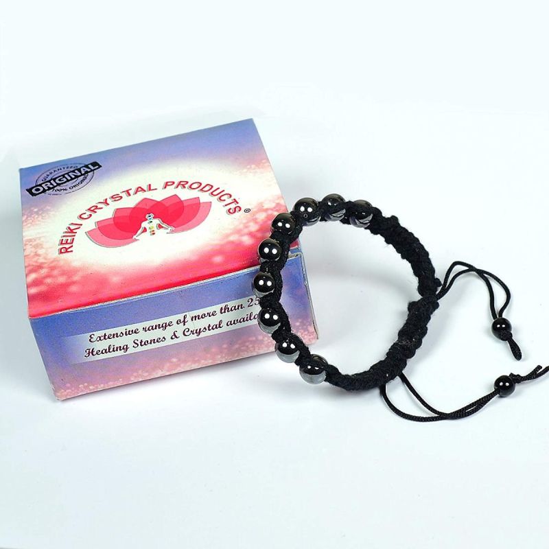 Hematite 10mm 3-Piece Round Bracelet Set – World Wide Gems Minerals Beads