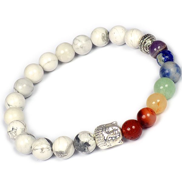 Natural Howlite Stone Bracelet | Infinity Bracelets Women | White Howlite  Bracelets - Bracelets - Aliexpress