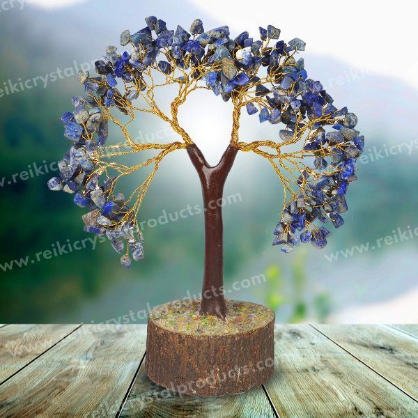 Lapis Lazuli Natural Chips 300 Beads Tree