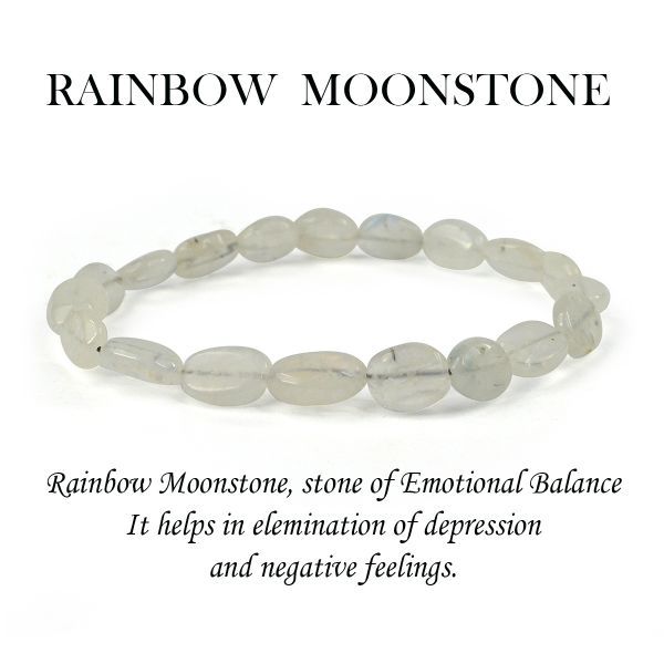 Light in the Darkness – Rainbow Moonstone Bracelet – Shonda Ramsey