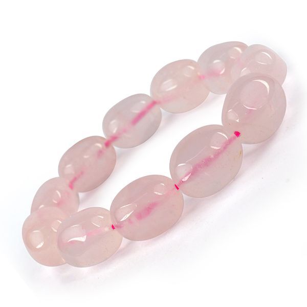Buy Stone Jewels Rose Quartz Healing Bracelet For Men & Women Original  Crystal Quartz Beads at Amazon.in