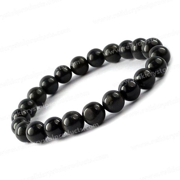 Details more than 81 black agate bead bracelet latest